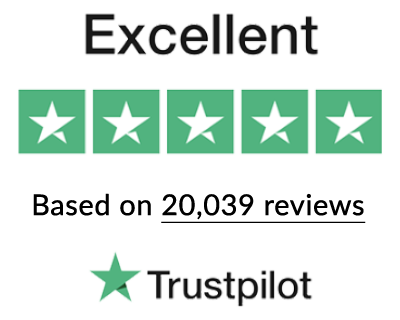 4.5/5 stars on Trustpilot